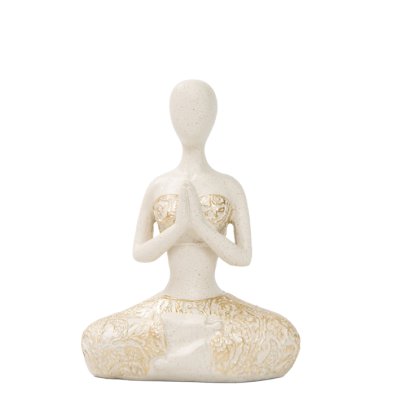FIGURA YOGA RESINA 29CM
