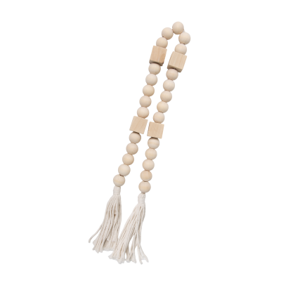 TIRA ESFERA DE MADERA DECO 100CM