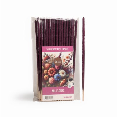 SAHUMERIO TAO TRIPLE EMPASTE X 30 MIL FLORES